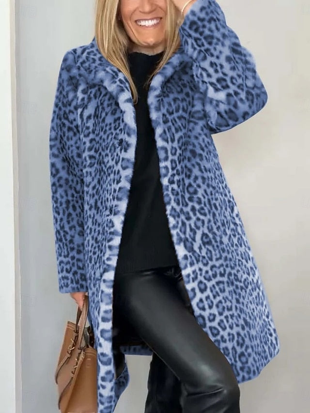 Serena™ - Cappotto maculato invernale alla moda